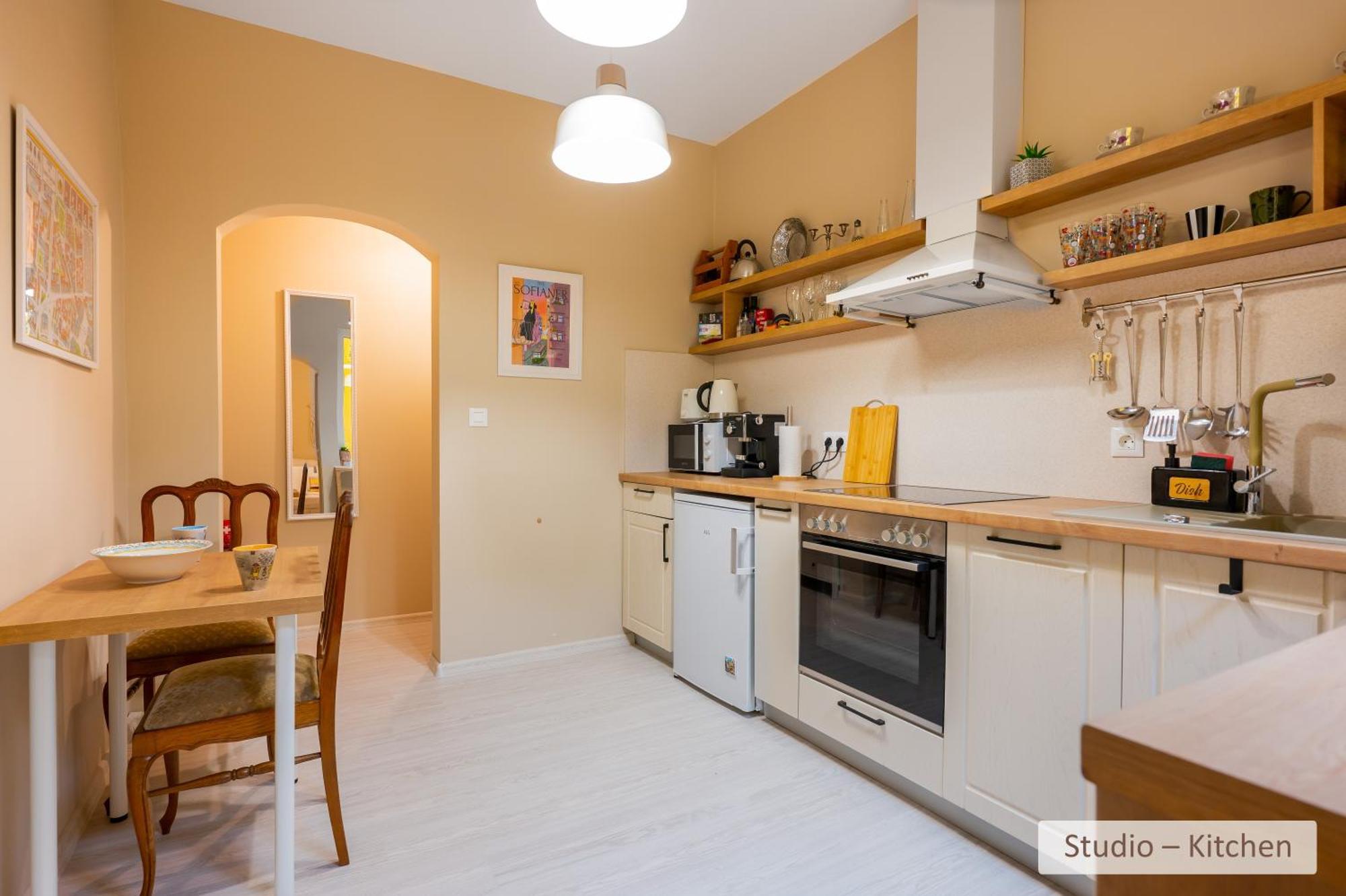 סופיה Super Central Stylish Suite & Studio With Shared Terrace By Flat Mаnager מראה חיצוני תמונה