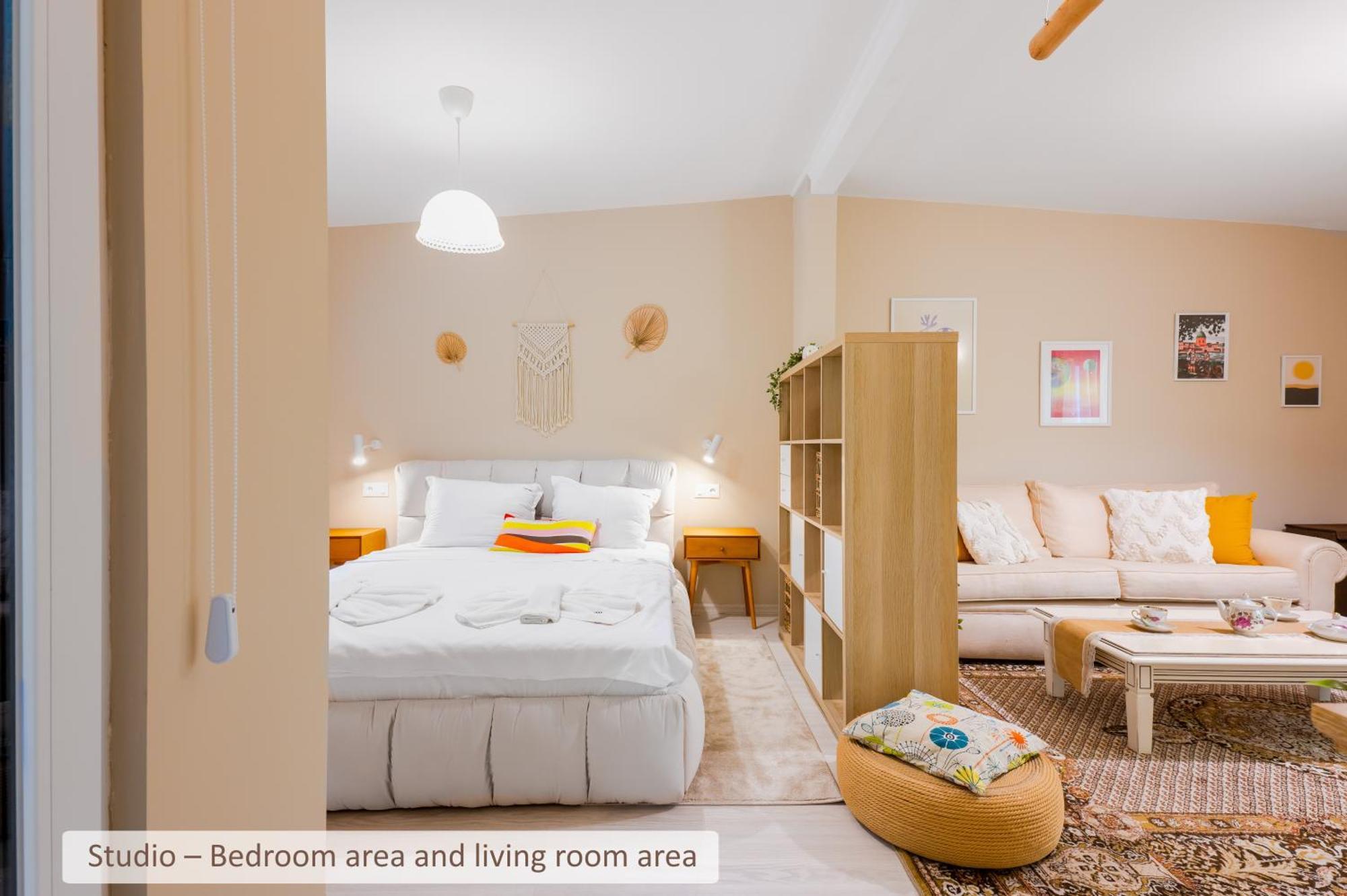 סופיה Super Central Stylish Suite & Studio With Shared Terrace By Flat Mаnager מראה חיצוני תמונה