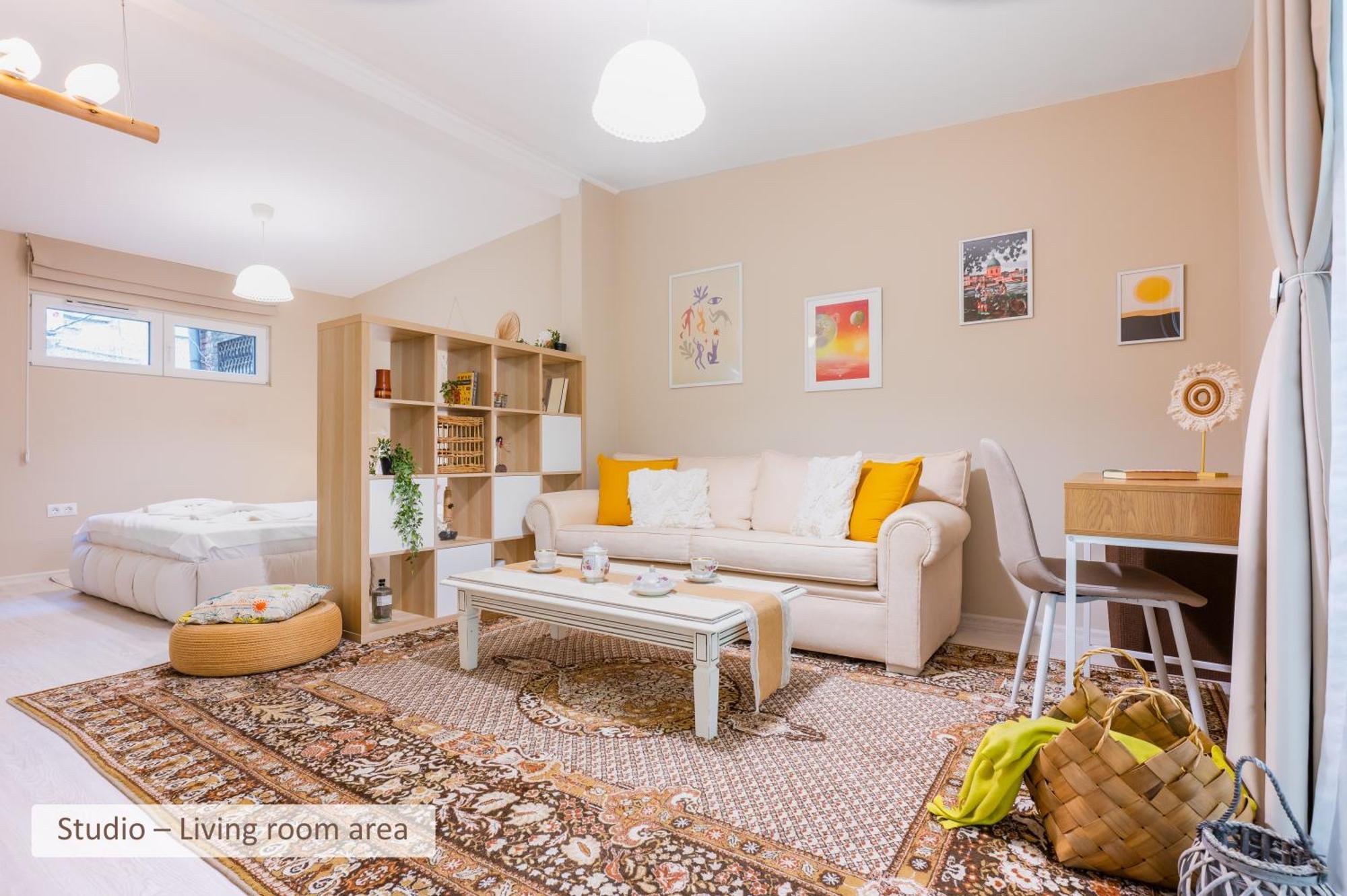 סופיה Super Central Stylish Suite & Studio With Shared Terrace By Flat Mаnager מראה חיצוני תמונה